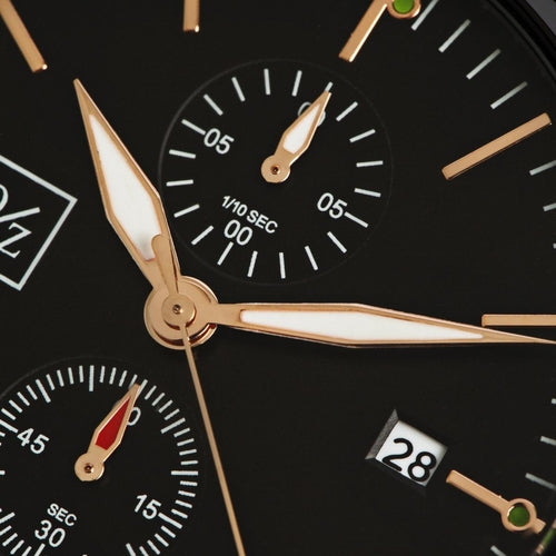 Crowned Men's Steel Mesh-Belt Watch