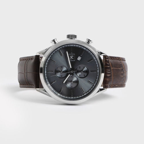 Crowned Men's Luxury Chronograph Watch