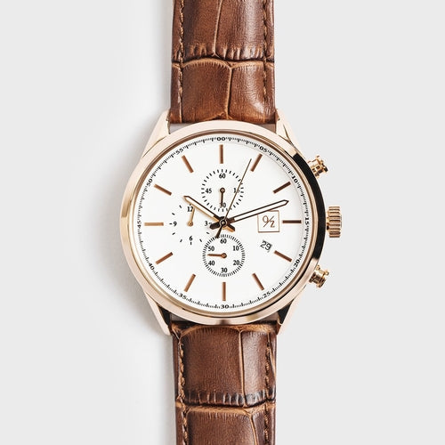 Crowned Men's Luxury Chronograph Watch