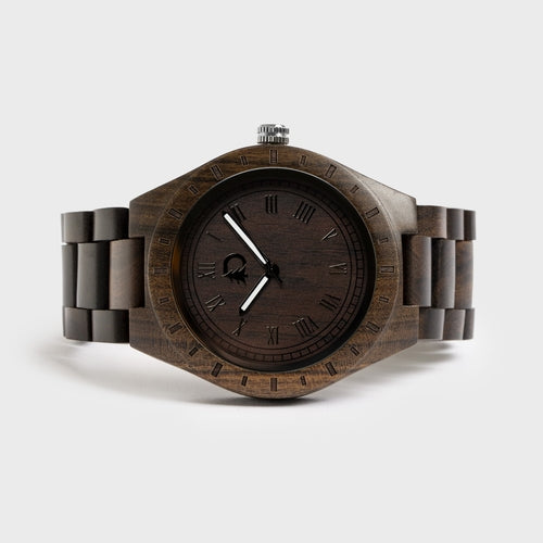 Crowned Men's Stylish Wood Watch